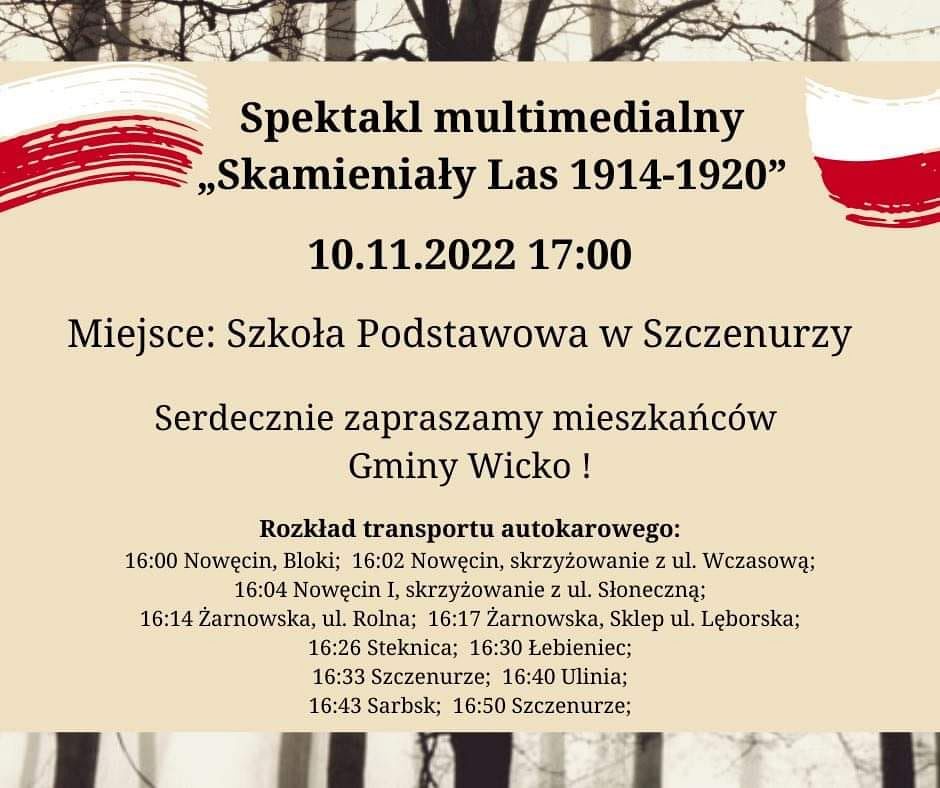 Grafika #0: Spektakl multimedialny Skamieniały Las 1914-1920