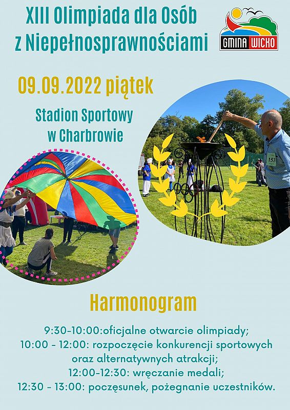 Grafika #0: XIII Olimpiada dla Osób z Niepełnosprawnościami