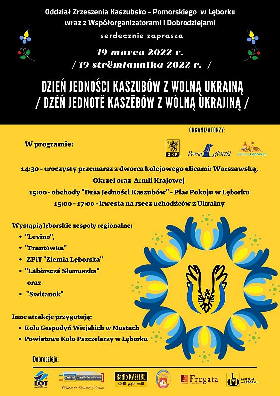 Grafika #0: Dzień Jedności Kaszubów z Wolną Ukrainą