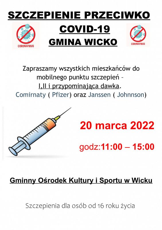 Grafika #0: Szczepienie przeciwko Covid -19