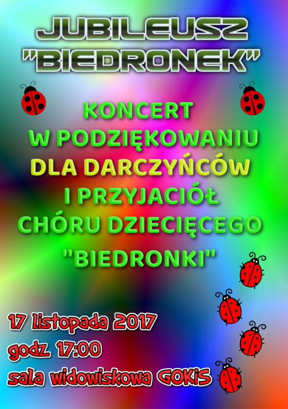 Grafika #0: Koncert Biedronek - 17 listopada 2017