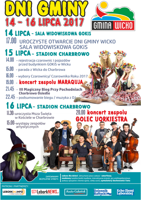 Grafika #0: Dni Gminy Wicko 2017