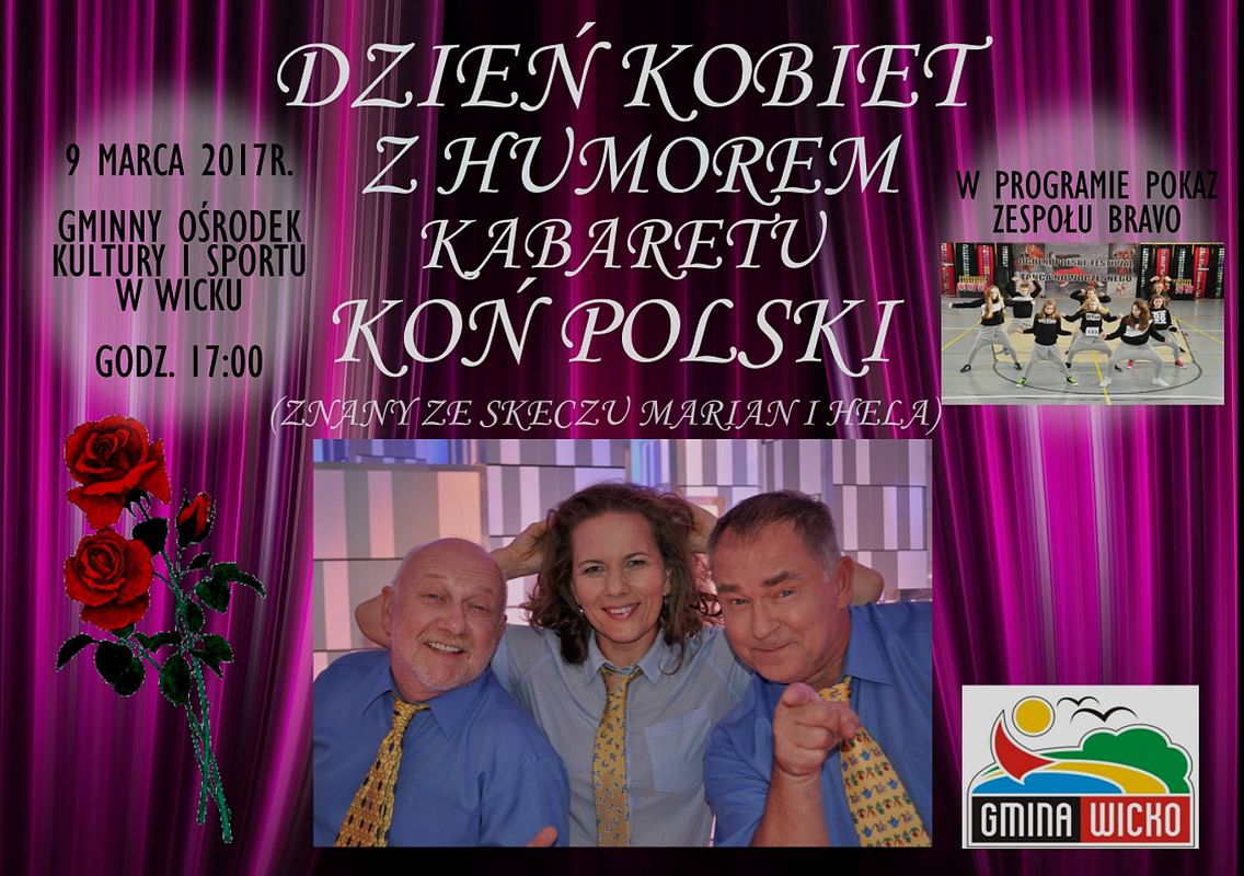 Grafika #0: Dzień Kobiet - 9 marca - wstęp bezpłatny