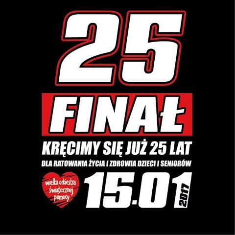 Grafika #0: 25 Finał WOŚP w GOKiS - zbieramy fanty i ciekawe przedmioty