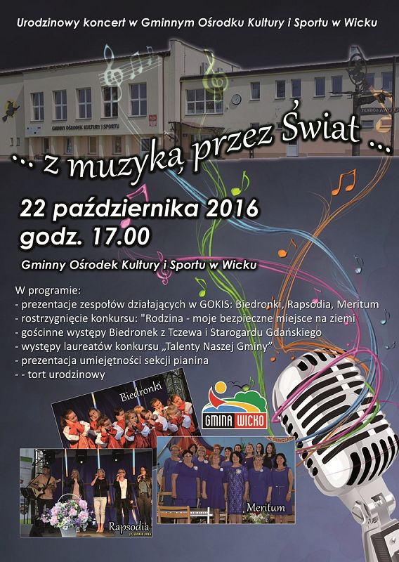 Grafika #0: Urodzinowy koncert w GOKiS