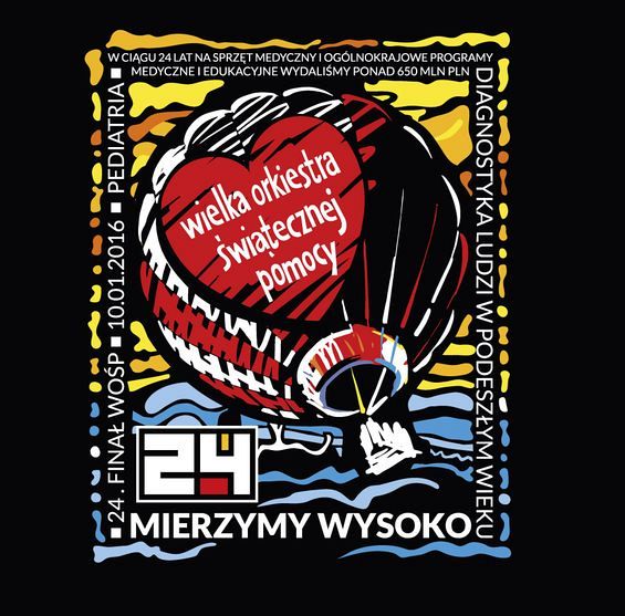Grafika #0: Fanty na 24 Finał Wielkiej Orkiestry Świątecznej Pomocy
