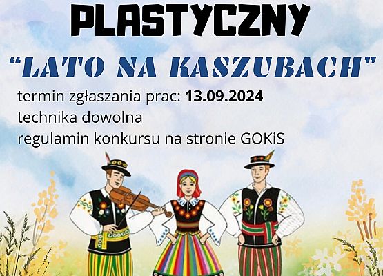 "LATO NA KASZUBACH" - przedłużony termin przyjmowania prac do 13 września 2024r. grafika