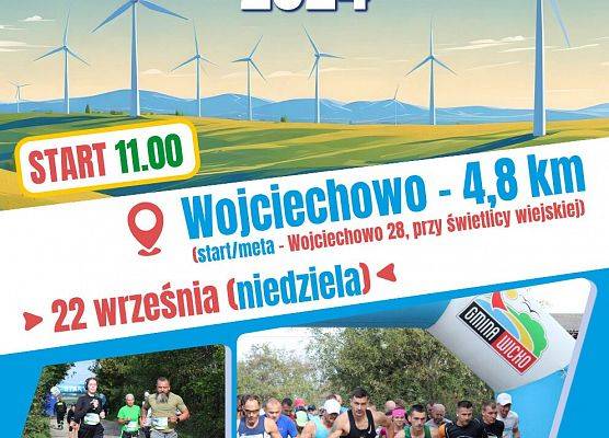 III Bieg Pod Wiatrakami grafika