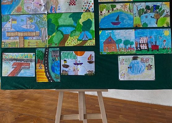 Grafika 2: Konkurs plastyczny ,,Lato na Kaszubach" - podsumowanie