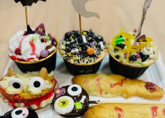 Grafika 5: Halloweenowe warsztaty cukiernicze