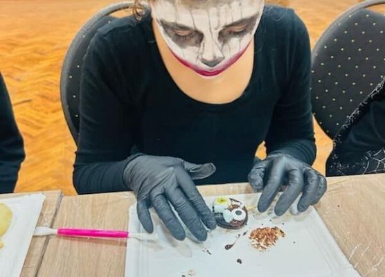Grafika 14: Halloweenowe warsztaty cukiernicze
