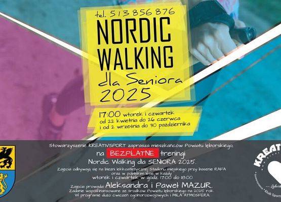 Nordic Walking dla SENIORA 2025 grafika