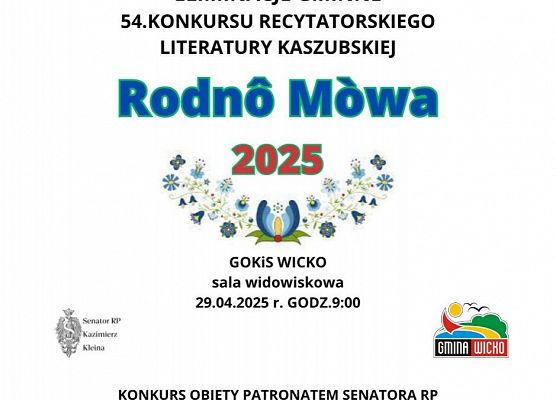 Rodno Mowa - eliminacje gminne grafika