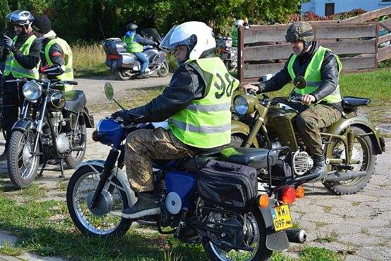 Grafika #45: Rajd Bałtycki - przejazd przez Gminę Wicko - 23.09.2022r.