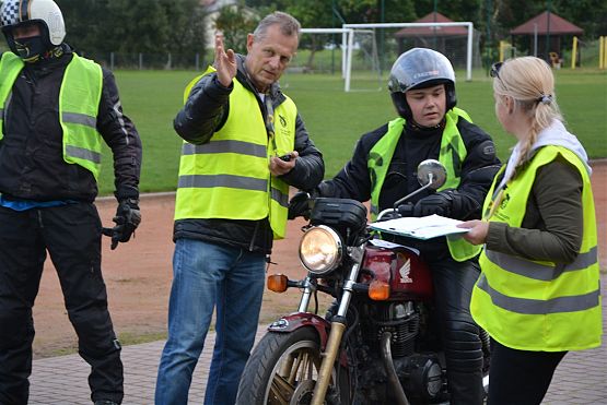 Grafika #109: Rajd Bałtycki - przejazd przez Gminę Wicko - 23.09.2022r.