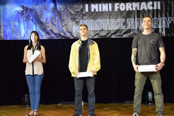 Grafika #607: VI Ogólnopolski Turniej Solistów, Duetów i Mini Formacji MISTRZ TAŃCA