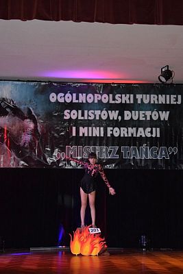 Grafika #603: VI Ogólnopolski Turniej Solistów, Duetów i Mini Formacji MISTRZ TAŃCA