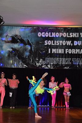 Grafika #588: VI Ogólnopolski Turniej Solistów, Duetów i Mini Formacji MISTRZ TAŃCA