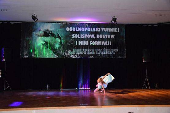 Grafika #580: VI Ogólnopolski Turniej Solistów, Duetów i Mini Formacji MISTRZ TAŃCA