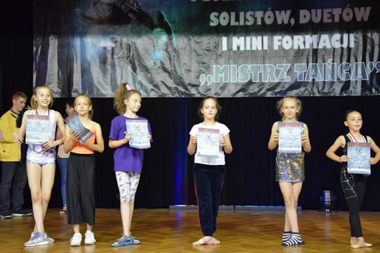 Grafika #527: VI Ogólnopolski Turniej Solistów, Duetów i Mini Formacji MISTRZ TAŃCA