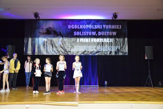 Grafika #520: VI Ogólnopolski Turniej Solistów, Duetów i Mini Formacji MISTRZ TAŃCA