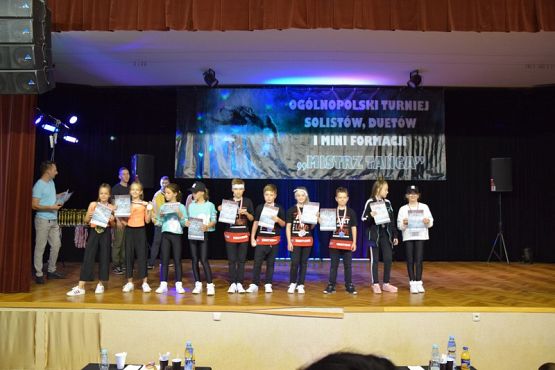 Grafika #516: VI Ogólnopolski Turniej Solistów, Duetów i Mini Formacji MISTRZ TAŃCA