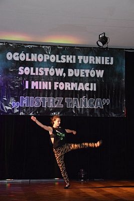 Grafika #498: VI Ogólnopolski Turniej Solistów, Duetów i Mini Formacji MISTRZ TAŃCA