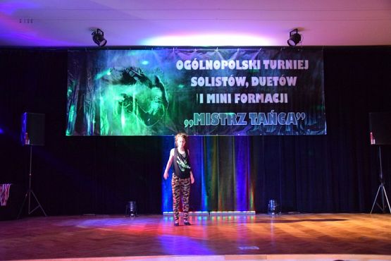 Grafika #496: VI Ogólnopolski Turniej Solistów, Duetów i Mini Formacji MISTRZ TAŃCA