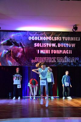 Grafika #486: VI Ogólnopolski Turniej Solistów, Duetów i Mini Formacji MISTRZ TAŃCA