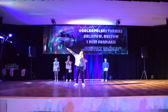 Grafika #480: VI Ogólnopolski Turniej Solistów, Duetów i Mini Formacji MISTRZ TAŃCA