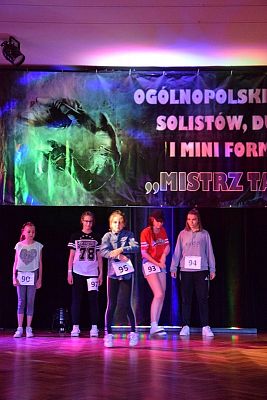 Grafika #472: VI Ogólnopolski Turniej Solistów, Duetów i Mini Formacji MISTRZ TAŃCA