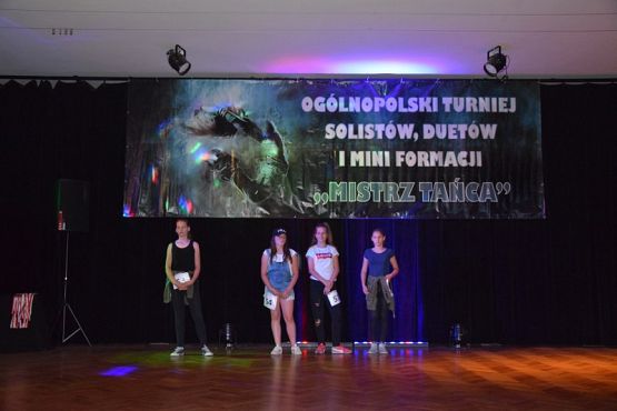 Grafika #441: VI Ogólnopolski Turniej Solistów, Duetów i Mini Formacji MISTRZ TAŃCA