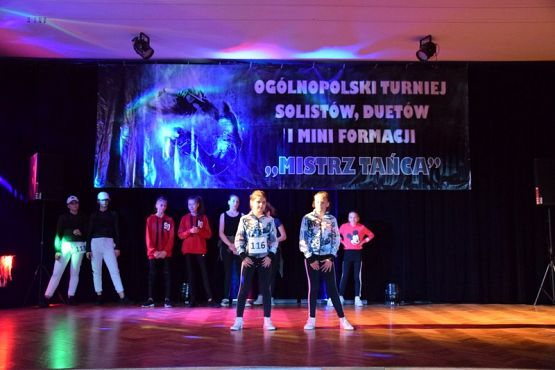 Grafika #382: VI Ogólnopolski Turniej Solistów, Duetów i Mini Formacji MISTRZ TAŃCA