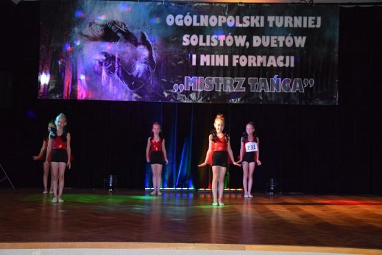 Grafika #232: VI Ogólnopolski Turniej Solistów, Duetów i Mini Formacji MISTRZ TAŃCA