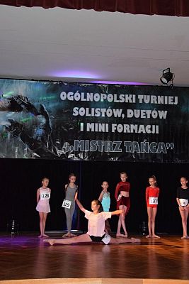 Grafika #8: VI Ogólnopolski Turniej Solistów, Duetów i Mini Formacji MISTRZ TAŃCA