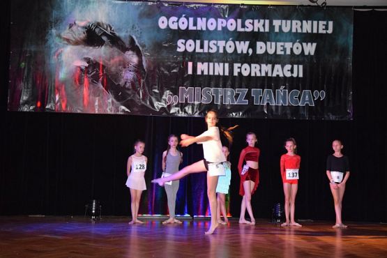 Grafika #7: VI Ogólnopolski Turniej Solistów, Duetów i Mini Formacji MISTRZ TAŃCA